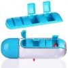 Бутылка для воды с органайзером для таблеток Pull Vitamin Organizer 600 мл